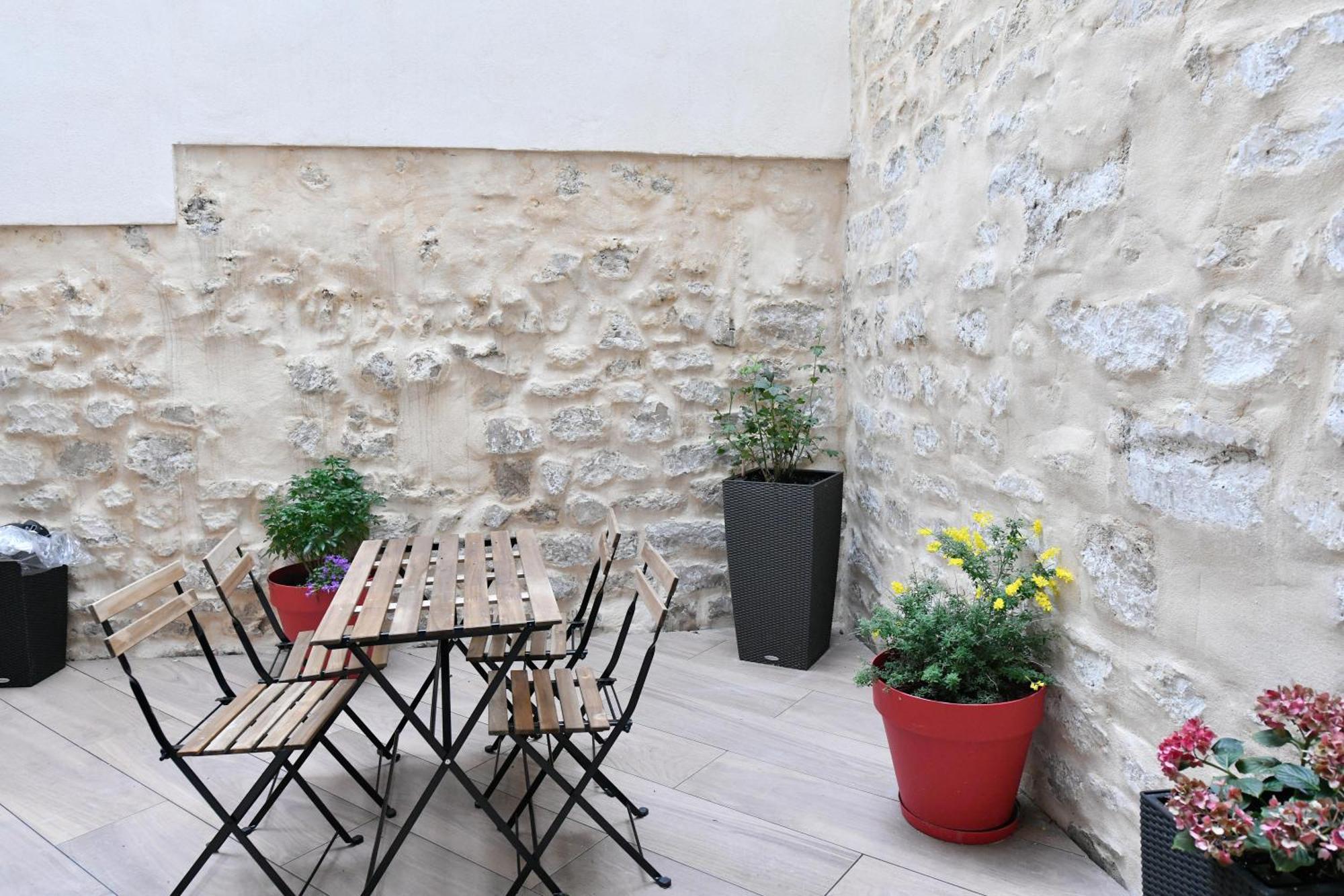 Parking Gratuit - Montmartre Charme & Patio Prive - Sacre-Coeur Metro Anvers פריז מראה חיצוני תמונה
