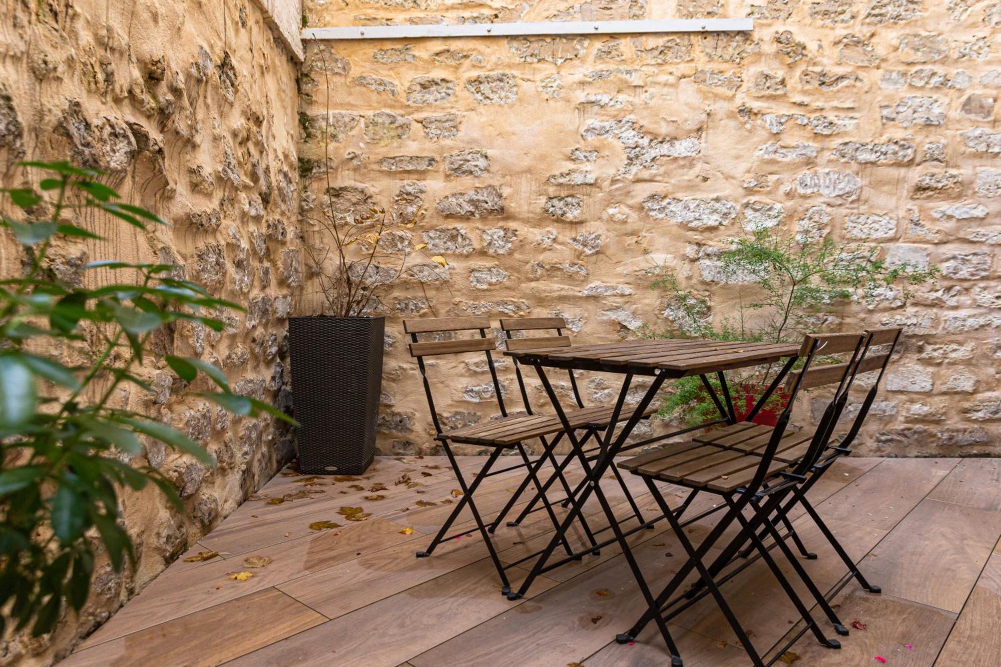 Parking Gratuit - Montmartre Charme & Patio Prive - Sacre-Coeur Metro Anvers פריז מראה חיצוני תמונה