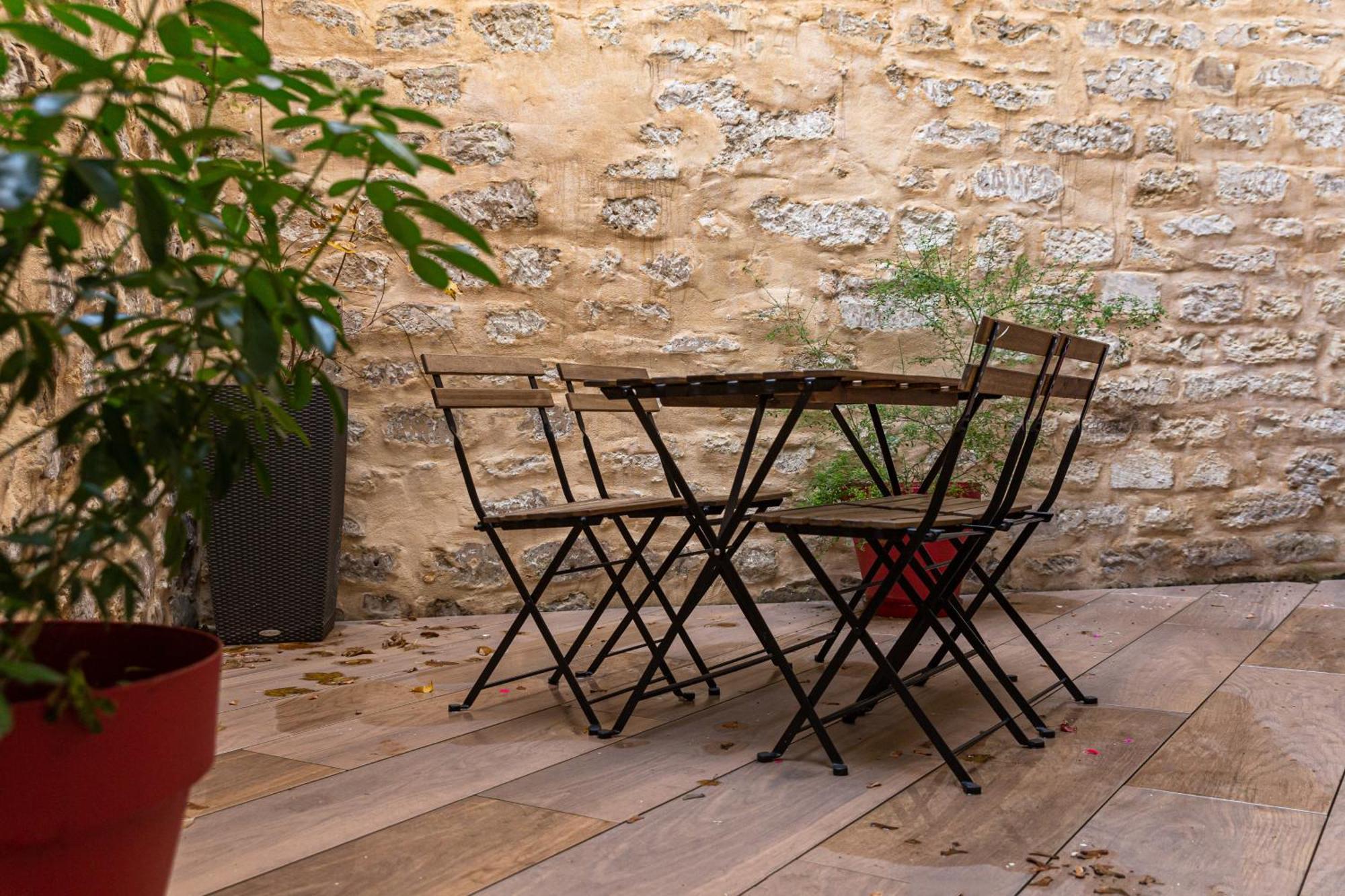 Parking Gratuit - Montmartre Charme & Patio Prive - Sacre-Coeur Metro Anvers פריז מראה חיצוני תמונה